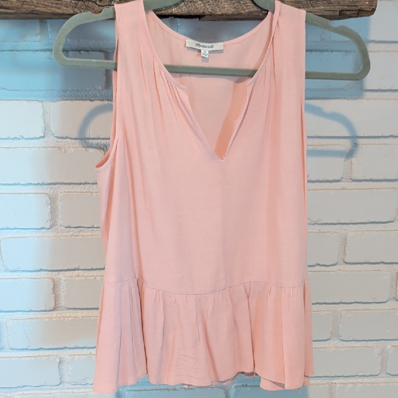 Madewell a new day Blush Sleeveless Blouse - Picture 4 of 5
